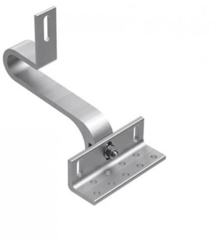 Uchwyt hak aluminiowy pod dachówkę z podwójną regulacją K-64