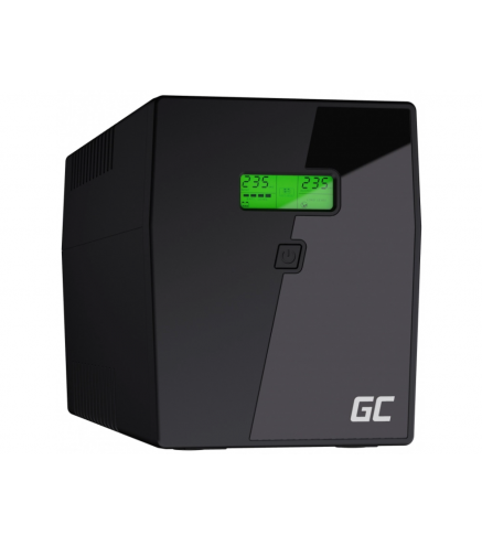 UPS ZASILACZ AWARYJNY Green Cell MICROSINE 1000VA 700W Z WYŚWIETLACZEM LCD UPS08