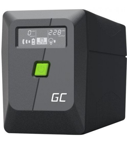 UPS ZASILACZ AWARYJNY Greencell PowerProof 650VA 360W LCD