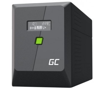 UPS ZASILACZ AWARYJNY Greencell PowerProof 1500VA 900W LCD