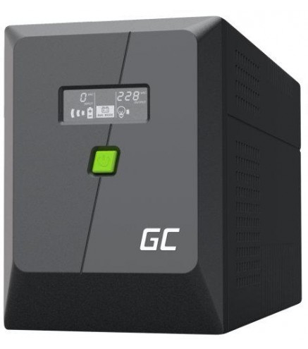 UPS ZASILACZ AWARYJNY Greencell PowerProof 1500VA 900W LCD