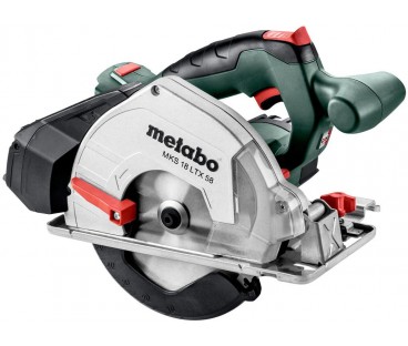 Akumulatorowa ręczna pilarka tarczowa do cięcia metalu Metabo MKS 18 LTX 58
