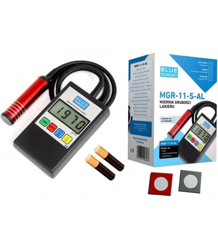 Miernik grubości lakieru Blue Technology MGR-11-S-AL