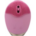 Szczoteczka soniczna do pielęgnacji twarzy Humanas Aura Foam - różowa