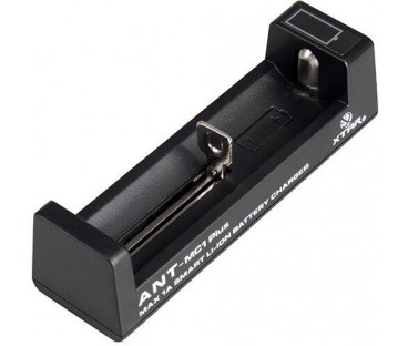 Ładowarka do akumulatorów cylindrycznych Li-ion 18650 Xtar ANT MC1 Plus micro USB-B