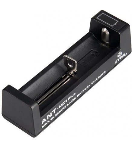 Ładowarka do akumulatorów cylindrycznych Li-ion 18650 Xtar ANT MC1 Plus micro USB-B