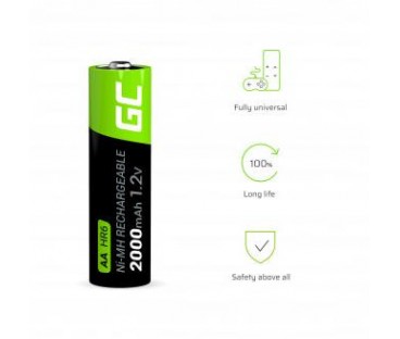 AKUMULATORKI Green Cell 4x AA HR6 2000mAh GR02