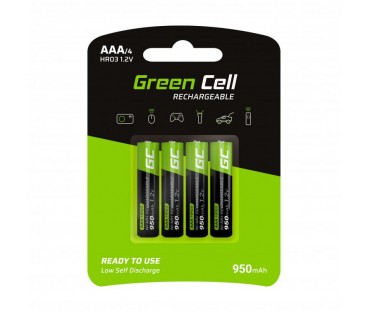 AKUMULATORKI Green Cell 4x AAA HR03 950mAh GR03