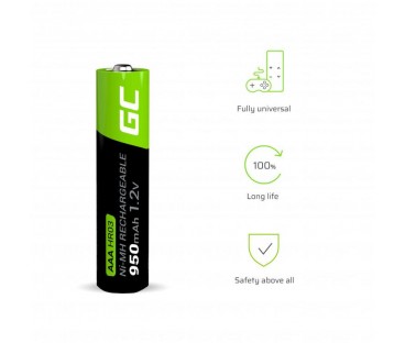 AKUMULATORKI Green Cell 4x AAA HR03 950mAh GR03
