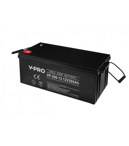 Akumulator VOLT POLSKA AGM VPRO 12V 200Ah VRLA Bezobsługowy