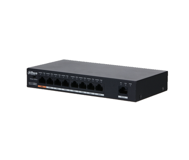 SWITCH DAHUA PFS3009-8ET1GT-96-V2