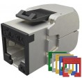 Moduł Keystone samozaciskowy Solarix Cat.6A STP RJ45 SXKJ-10G-STP-RAL-SA