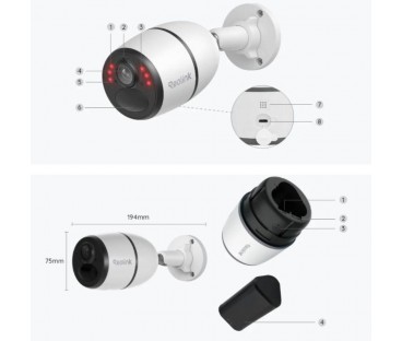 Kamera IP Reolink Go Series G340 8MP LTE 3G bateryjna