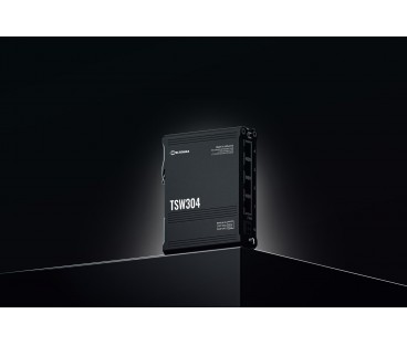 Teltonika TSW304 switch przemysłowy 4xGE (TSW304000000) DIN