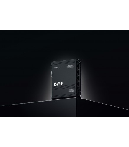 Teltonika TSW304 switch przemysłowy 4xGE (TSW304000000) DIN