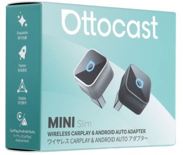 Bezprzewodowy adapter Ottocast Mini Cube T2 Bluetooth Wi-Fi do ekranu samochodowego Ottocast N95C