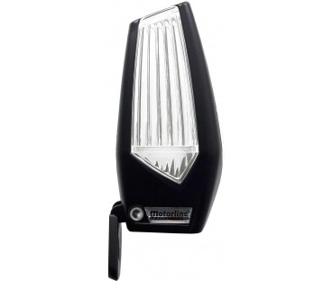 Lampa ostrzegawcza Motorline MP105 biała LED 12-230V z uchwytem (001PLM10918011)