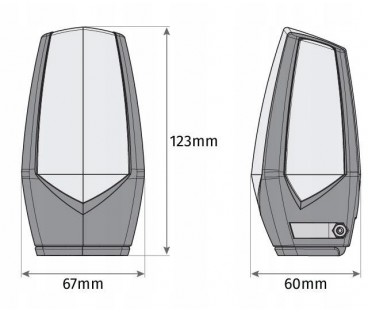 Lampa ostrzegawcza Motorline MP205 pomarańczowa LED 12-230V z uchwytem (001PLM10918012)