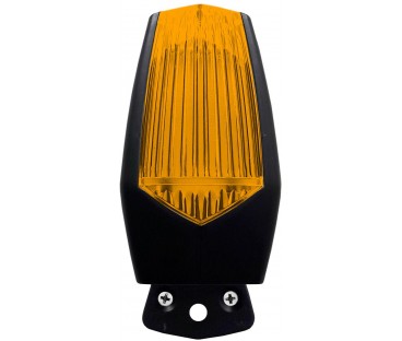Lampa ostrzegawcza Motorline MP205 pomarańczowa LED 12-230V z uchwytem (001PLM10918012)