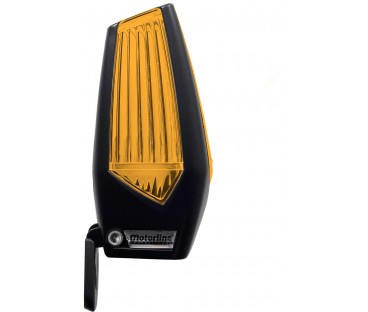 Lampa ostrzegawcza Motorline MP205 pomarańczowa LED 12-230V z uchwytem (001PLM10918012)