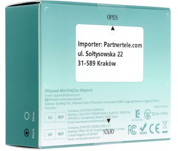 Bezprzewodowy adapter Ottocast Mini Cube T3 Bluetooth Wi-Fi do ekranu samochodowego Ottocast N95C