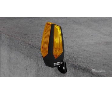 Lampa ostrzegawcza Motorline MP205 pomarańczowa LED 12-230V z uchwytem (001PLM10918012)
