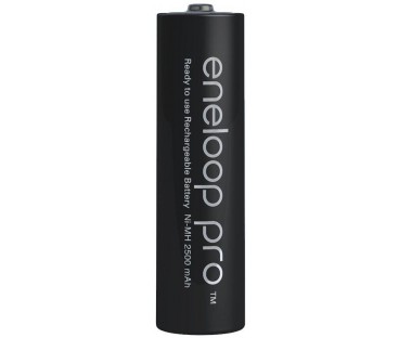 Akumulatorki R6 / AA Panasonic Eneloop PRO 2500mAh Ni-MH BK-3HCDE/2BE (blister 2 szt.)