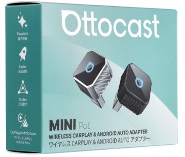 Bezprzewodowy adapter Ottocast Mini Cube T3 Bluetooth Wi-Fi do ekranu samochodowego Ottocast N95C