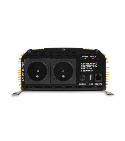 PRZETWORNICA VOLT POLSKA SINUS PLUS 1200 24V / 230V 600/1200W