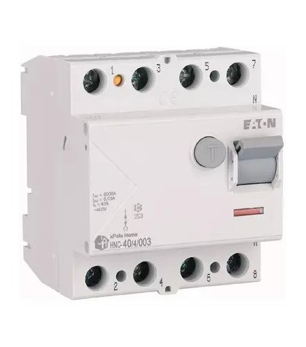 EATON WYŁĄCZNIK RÓŻNICOWOPRĄDOWY 40A 4P 4M 30MA AC 6KA