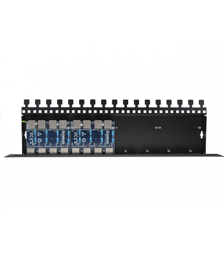 8-kanałowe zabezpieczenie IP serii EXTREME z ochroną PoE EWIMAR PTF-58R-EXT/PoE