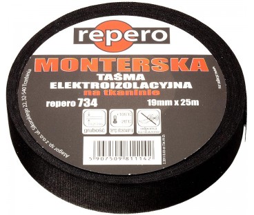 TAŚMA REPERO 734 MONTERSKA PARCIANA 19MMX25M