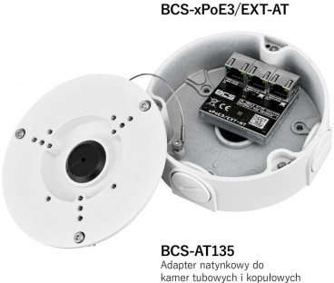 Switch POE  BCS POWER BCS-xPoE3/EXT-AT