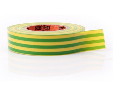 TAŚMA IZOLACYJNA REPERO 701 ŻÓŁTO-ZIELONA 19MMX20M