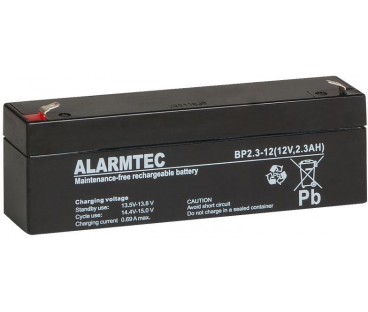 Akumulator AGM ALARMTEC serii BP 12V 2,3Ah