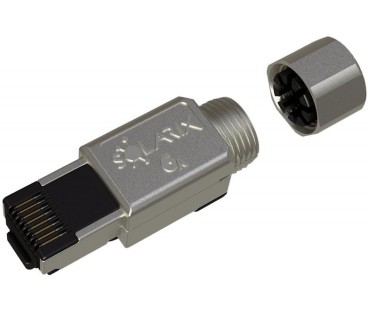 WTYK MODULARNY KONEKTOR PRZEMYSŁOWY SAMOZACISKOWY SOLARIX RJ45 CAT.6A STP NEW 1szt