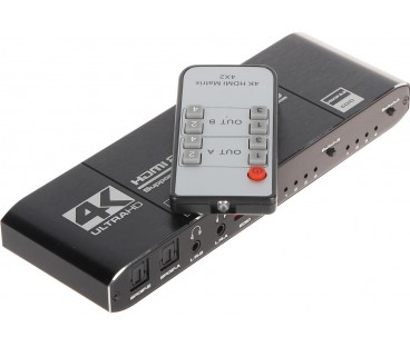 PRZEŁĄCZNIK SWITCH HDMI HDMI-SW-4/2MATRIX