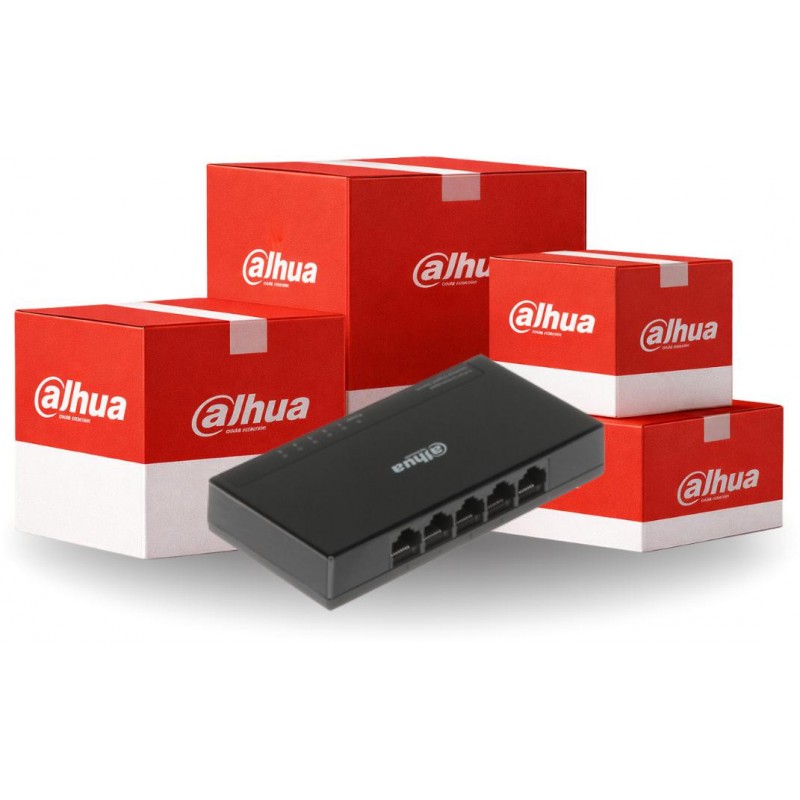 SWITCH DAHUA PFS3005-5GT-V2 Opakowanie zbiorcze 2szt.