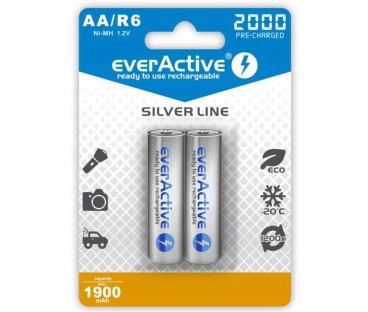 Akumulatorki R6 / AA Ni-MH everActive 2000mAh (box 2 szt.)