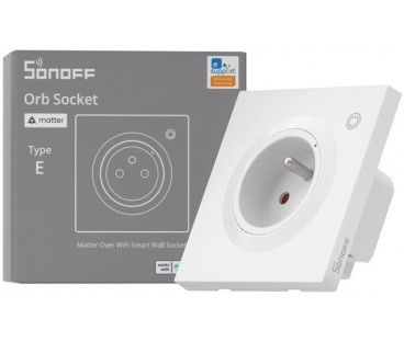 Inteligentne gniazdko ścienne Sonoff WS01TPE-E WiFi (typ E)