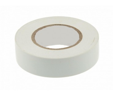 TAŚMA IZOLACYJNA PVC BIAŁA 19MMX20M