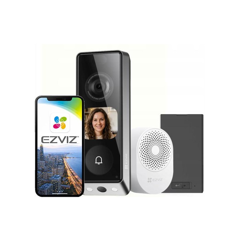 Wideodzwonek Ezviz EP8 Ultra 6MP+2MP Wi-Fi
