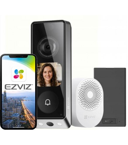 Wideodzwonek Ezviz EP8 Ultra 6MP+2MP Wi-Fi