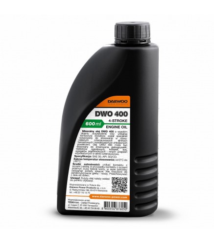 GENERATOR OIL DAEWOO SAE 10W-30 DWO 400 APISG/CD