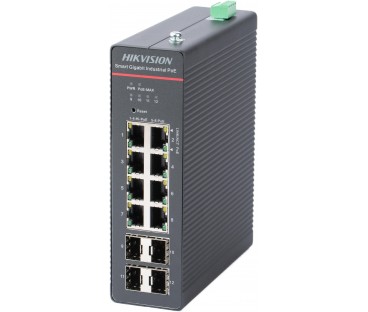 Switch Hikvision DS-3T1512HP-SI-8P4FKIT(75W)