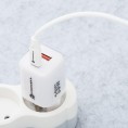ŁADOWARKA SIECIOWA Forcell F-Energy GaN III VT-41 33 W 1x USB-C 1x USB-A PD 3.0 QC 4.0 BIAŁA