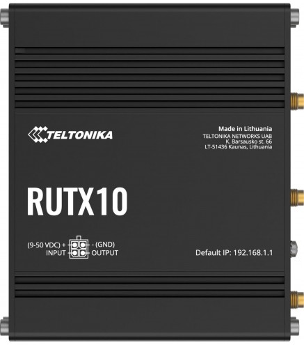 Teltonika RUTX10 router przemysłowy (RUTX10000000)