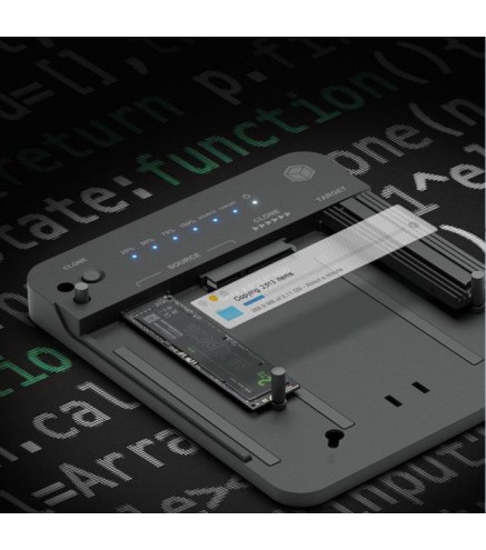 Stacja klonująca i dokująca IcyBox  IB-2913MCL-C31 dla M.2 NVMe SSD i HDD