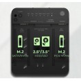 Stacja klonująca i dokująca IcyBox  IB-2913MCL-C31 dla M.2 NVMe SSD i HDD