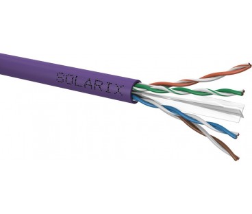 KABEL SKRĘTKA SOLARIX CAT.6 U/UTP LSOH Dca 305m